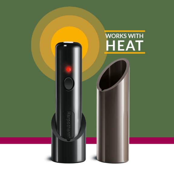 The herpotherm heating pen for cold sores.